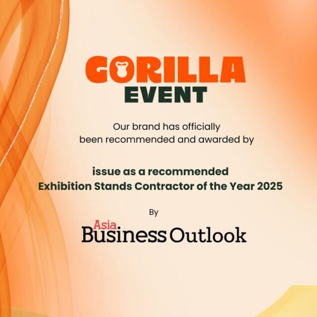ทีมงานกอริลขอมาแจ้งข่าวดีให้กับทุกคน! Gorilla Event ของเราได้รับการแนะนำและรับรางวัล Recommended Exhibition Stand Contractor อย่างเป็นทางการจาก Asia Business Outlook – May 2025 Edition
 
ชาวกอริลทุกคนขอขอบคุณทุกแรงสนับสนุนที่ทำให้ก้าวสำคัญนี้ และพวกเราจะยังคงมุ่งมั่น สร้างสรรค์งานคุณภาพต่อไปอย่างไม่หยุดยั้ง เรานำบทสัมภาษณ์ 2 คู่หู Co-Ceo ของเราที่ได้เล่าเบื้องหลังความสำเร็จนี้ที่แลกมาด้วยเหงื่อและพลังเบื้องหลังหลายสิบชีวิต

อ่านเรื่องราวได้ที่
https://www.asiabusinessoutlook.com/digital-magazine/special-edition-may-2025/#page=36

The Gorilla team is excited to share some great news with everyone! 🎉
On this special occasion, we have been officially recommended and awarded by Asia Business Outlook – May 2025 Edition.

Thank you everyone for your incredible support that made this milestone possible.
Take a quick look at the exclusive interview with our Co-Ceo on the behind-the-success story.

ติดต่อและติดตามทีมลิงยักษ์ 🦍
🌐 www.GorillaEvent.com
📞 +66 83 498 0062
📧 info@gorillaevent.com
LineOA: @gorillaevent 
#GorillaEvent  #AsiaBusinessOutlook2025 #HappeningAtGorillaEvent #gorillaevent #EventOrganizer #EventThailand #Findtheperfection #EventManagement