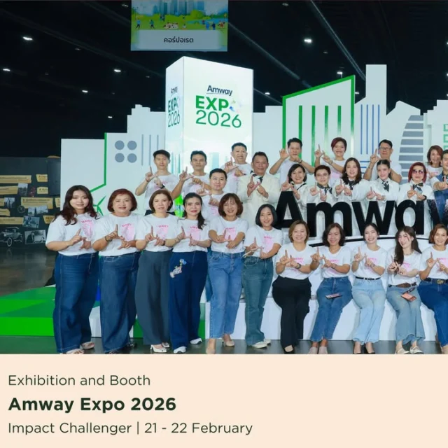 คนเกือบ 20,000 คน
จูงแขนกันมาชมบูธในงาน Amway Expo 2026 
ปีนี้ทีมงานกอริลรับจบ
✅ทั้ง Corporate Zone และ Reward & Recognition Zone
✅จัดเต็มตั้งแต่ไอเดีย โครงสร้าง ไปจนถึงดีไซน์ 
ขอบคุณ Amway Thailand
ที่ไว้วางใจให้พวกเราได้ดูแลครับ 🙏

Nearly 20,000 people
gathered at Amway Expo 2026 ✨
This year, Gorilla Event delivered
✅both the Corporate Zone and Reward & Recognition Zone
✅From concept to structure and design  fully executed 
Thank you Amway Thailand
for trusting us 🙏

ติดต่อและติดตามทีมลิงยักษ์ 🦍
🌐 www.GorillaEvent.com
📞 +66 83 498 0062 
#EventManagement #EventThailand #eventorganizer #amway #AmwayExpo